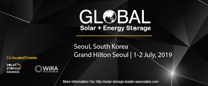 Global Solar + Energy Storage Congress 2019