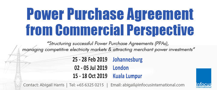 Power Purchase Agreement from Commercial Perspective