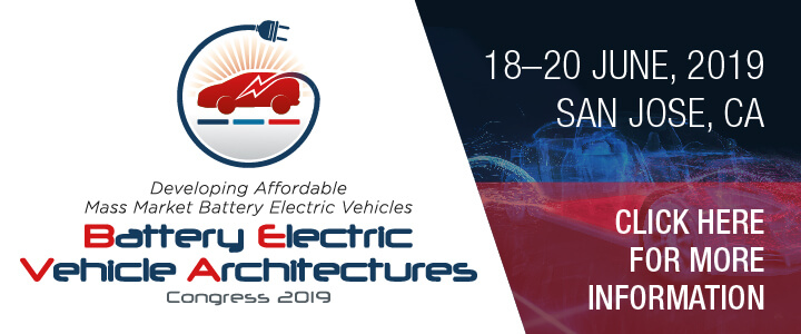 Battery Electric Vehicle Architectures (BEVA) Congress USA 2019