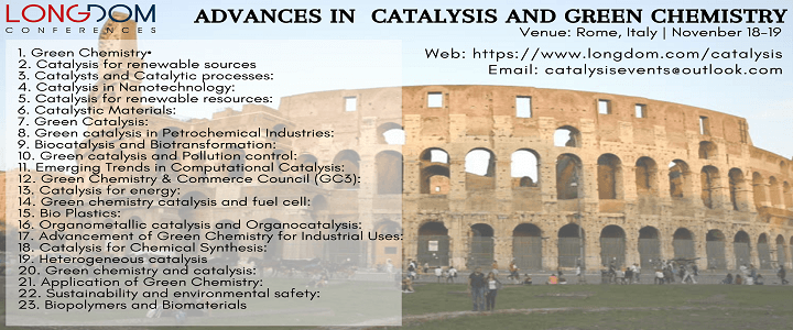 Advances in Catalysis and Green Chemistry