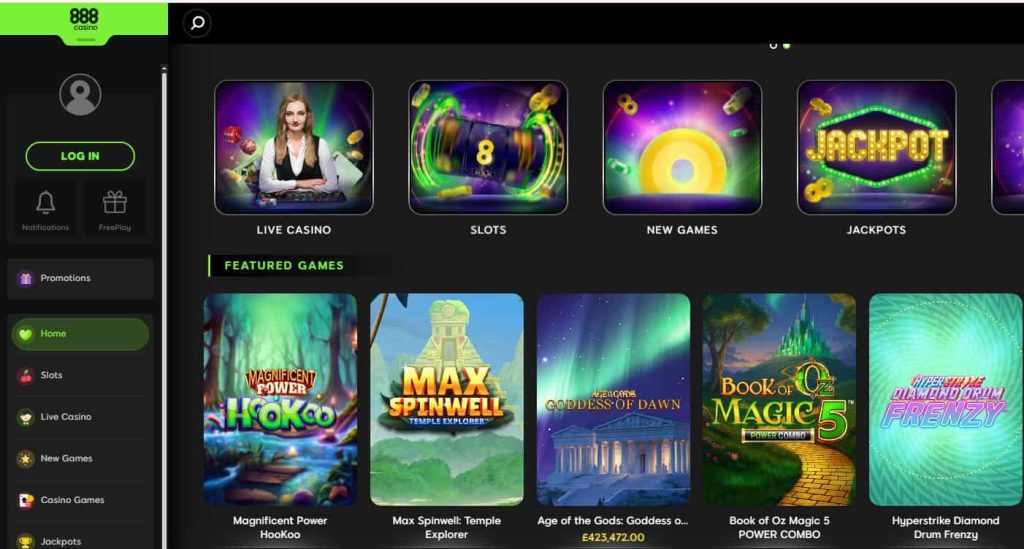 888 casino not on gamstop